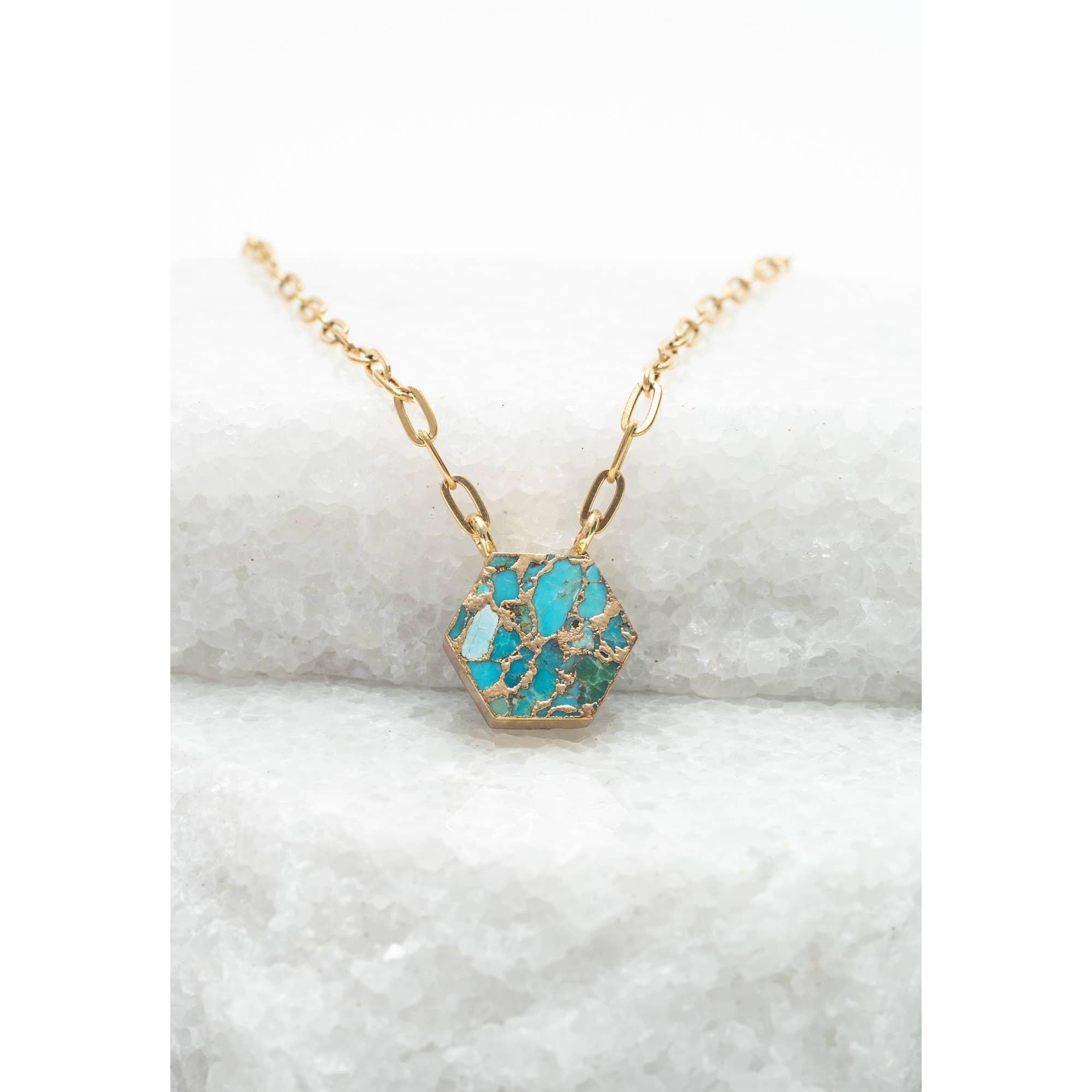 Still Waters Turquoise Necklace