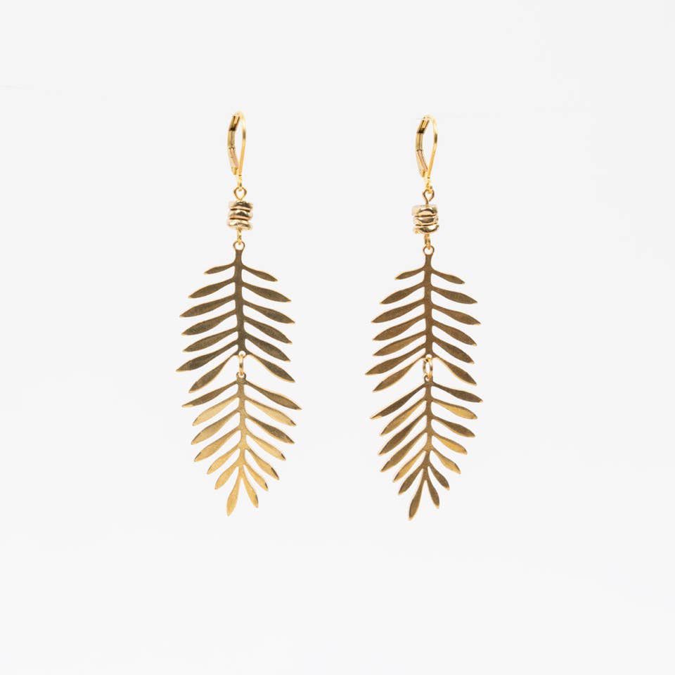 Swinging Fern Earrings