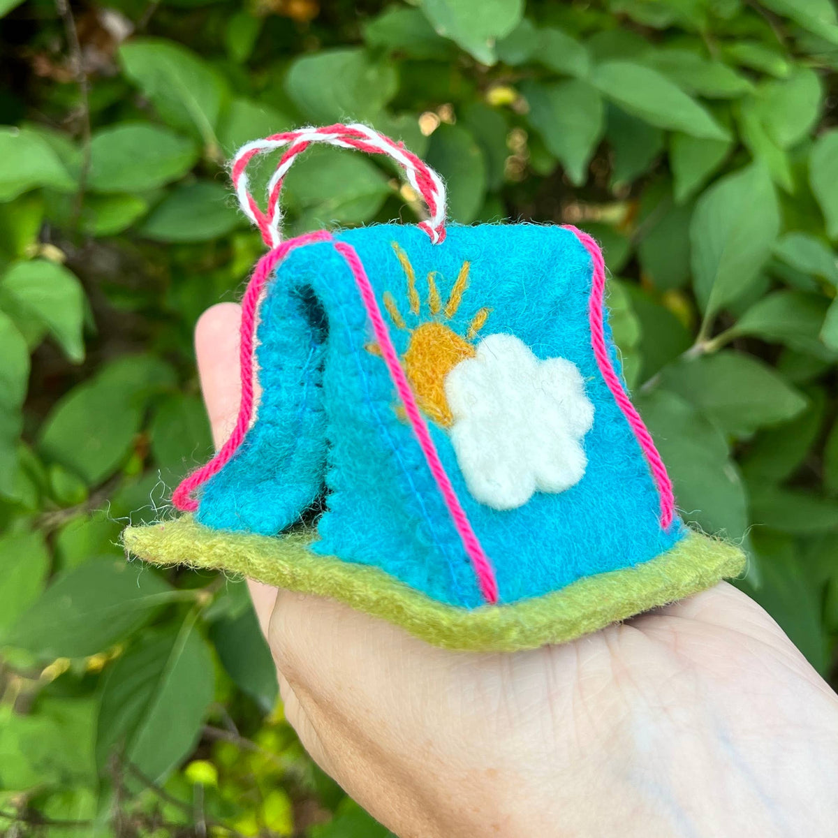 Tent Felt Wool Ornament