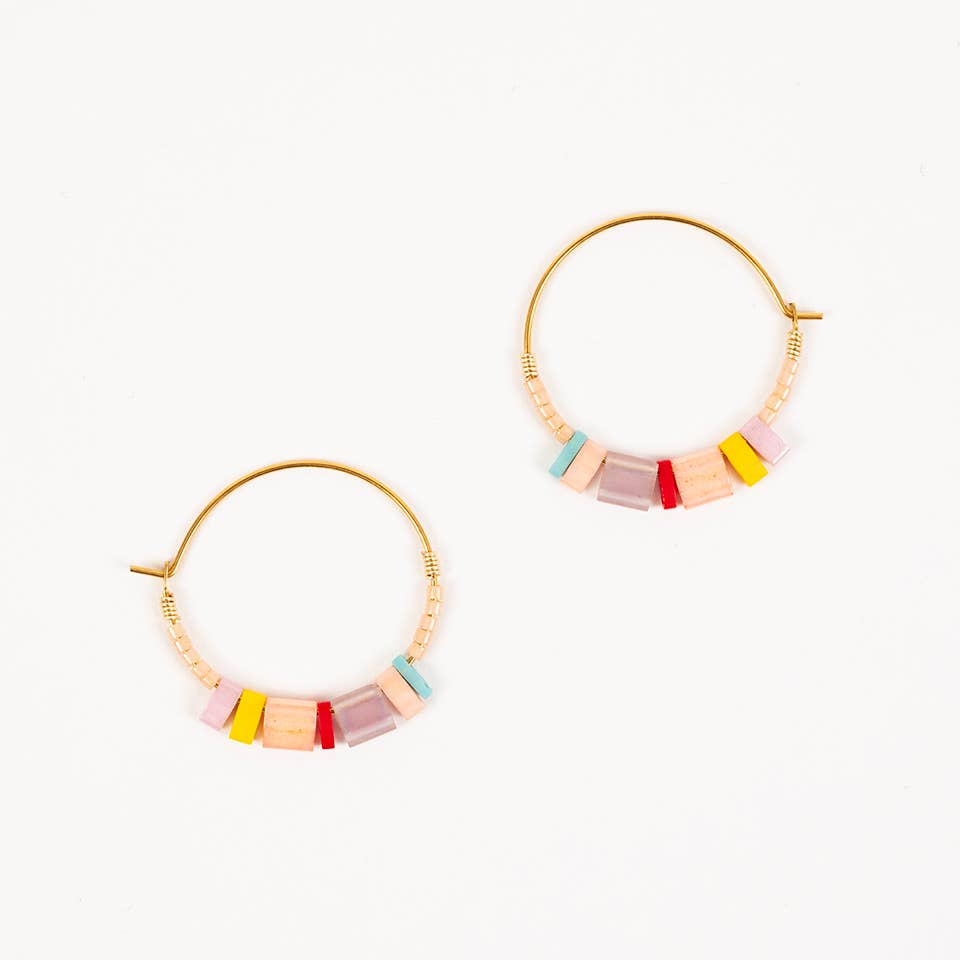 Tila Hoop Earrings- Assorted