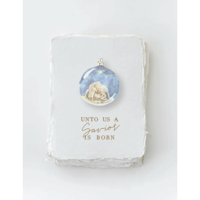 Unto Us a Savior- Holiday Card Box Set