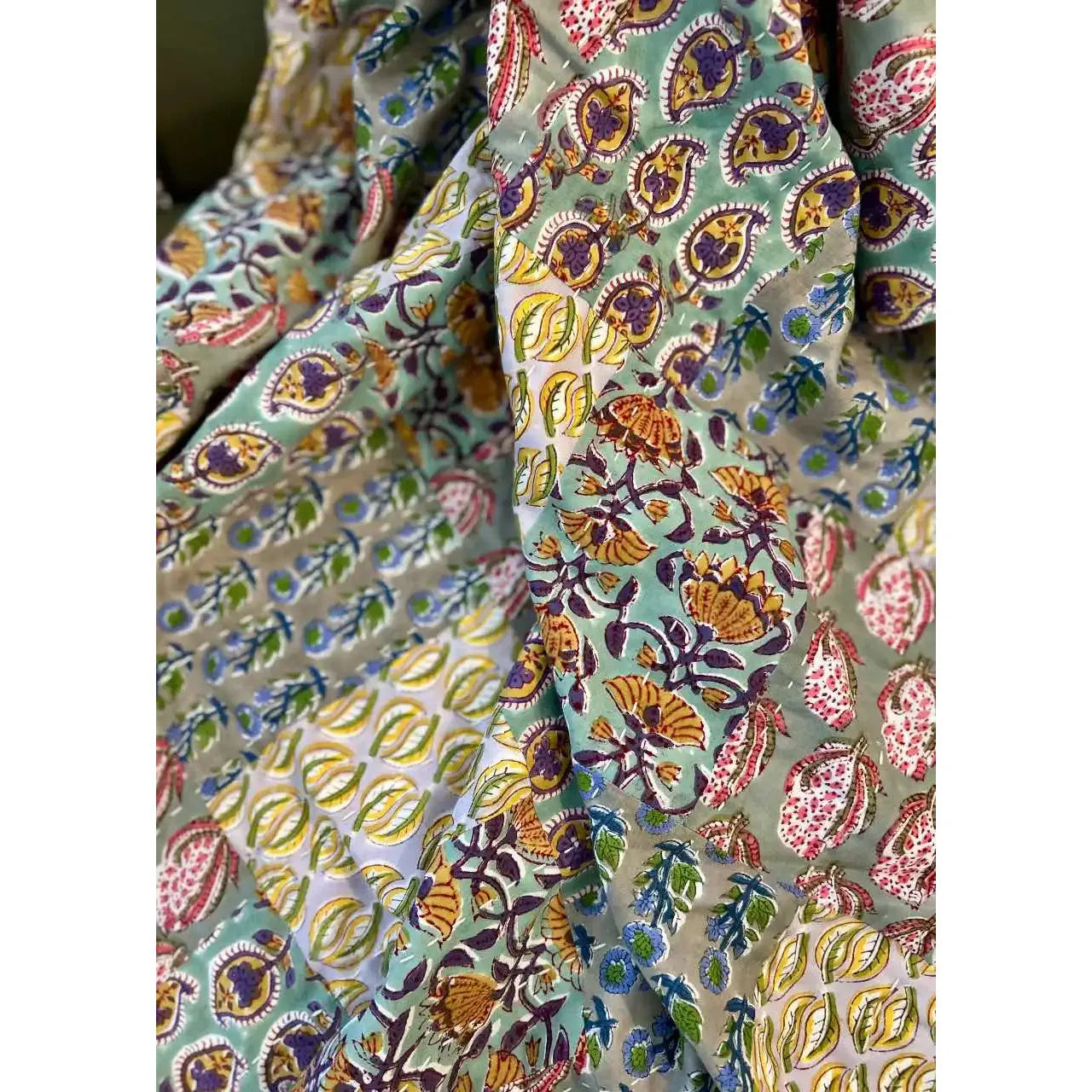 Urvi Patch Throw Quilt