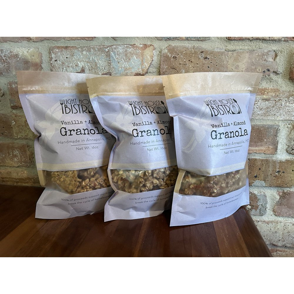 Vanilla Almond Granola- Assorted Sizes