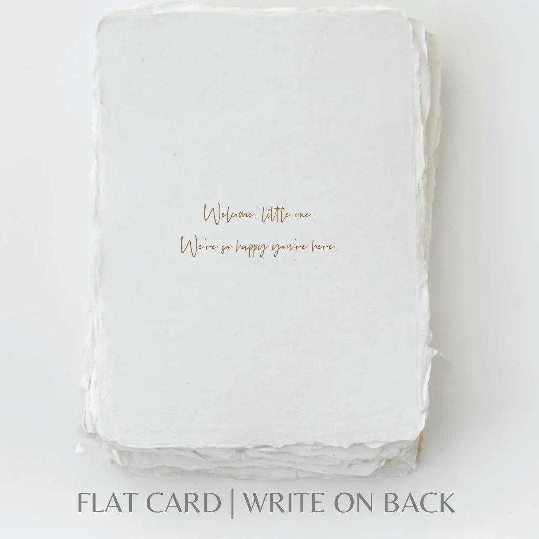 Welcome Little One- Greeting Card