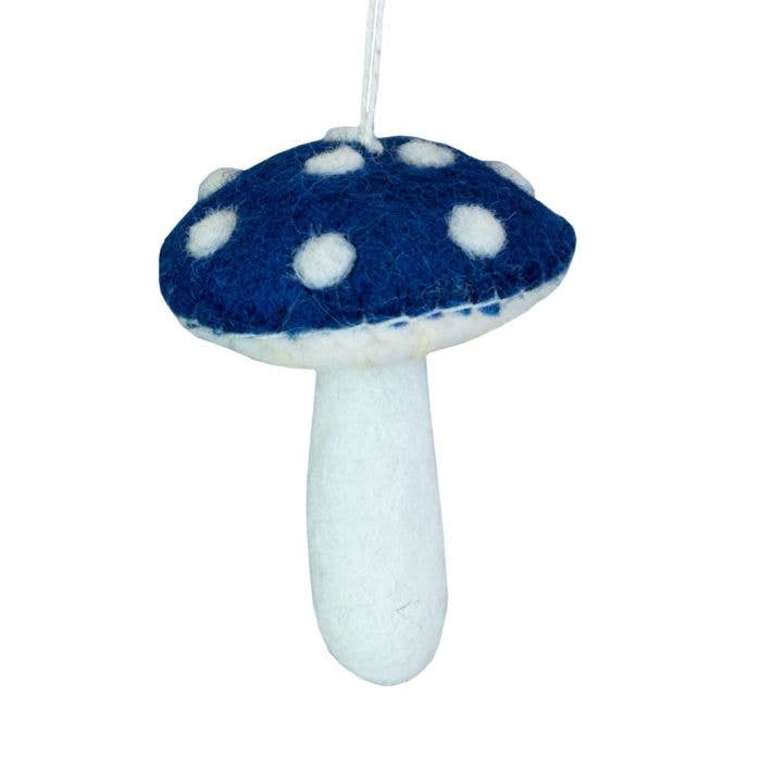 Wild Mushroom Ornament- Assorted Colors