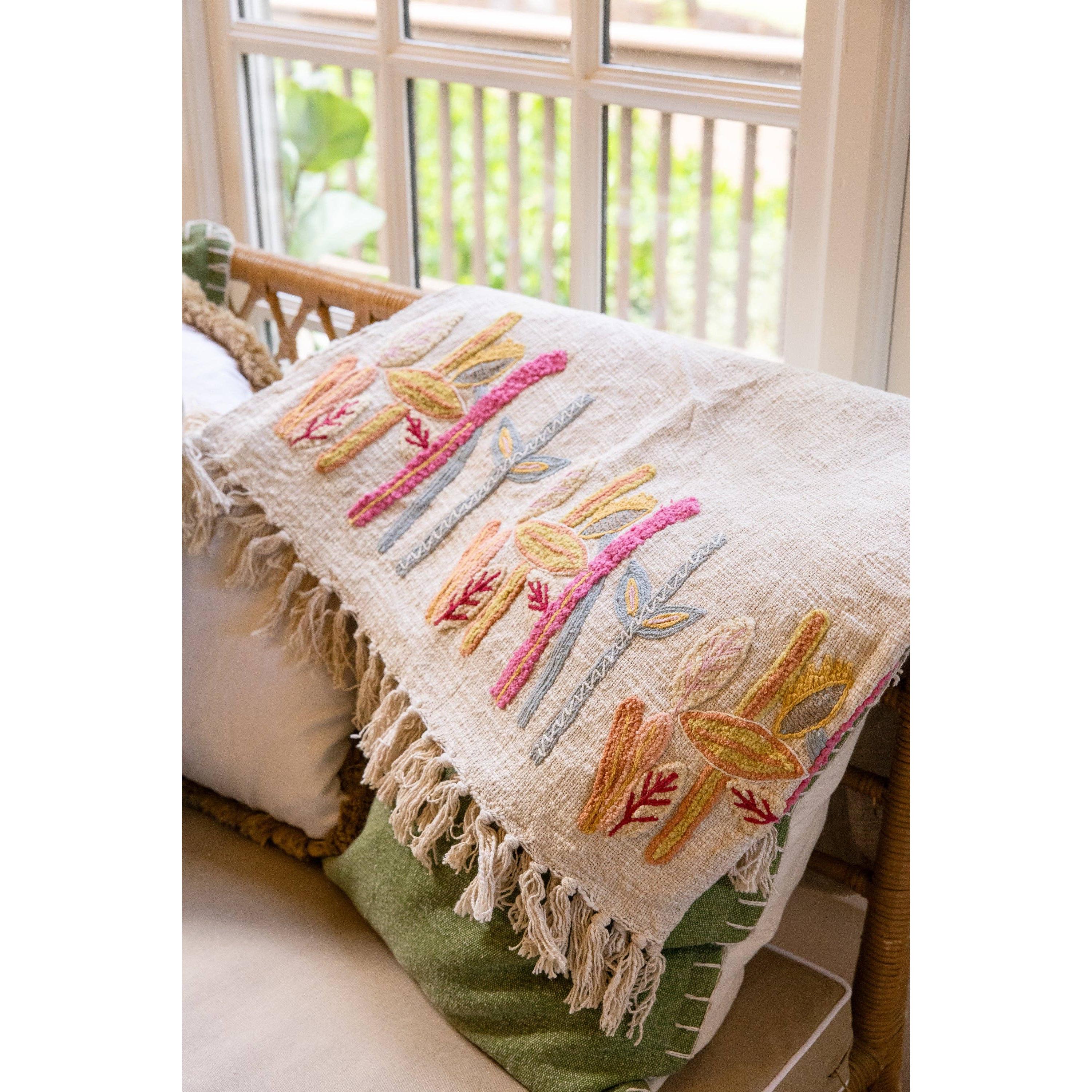 Wildflower Stroll Throw