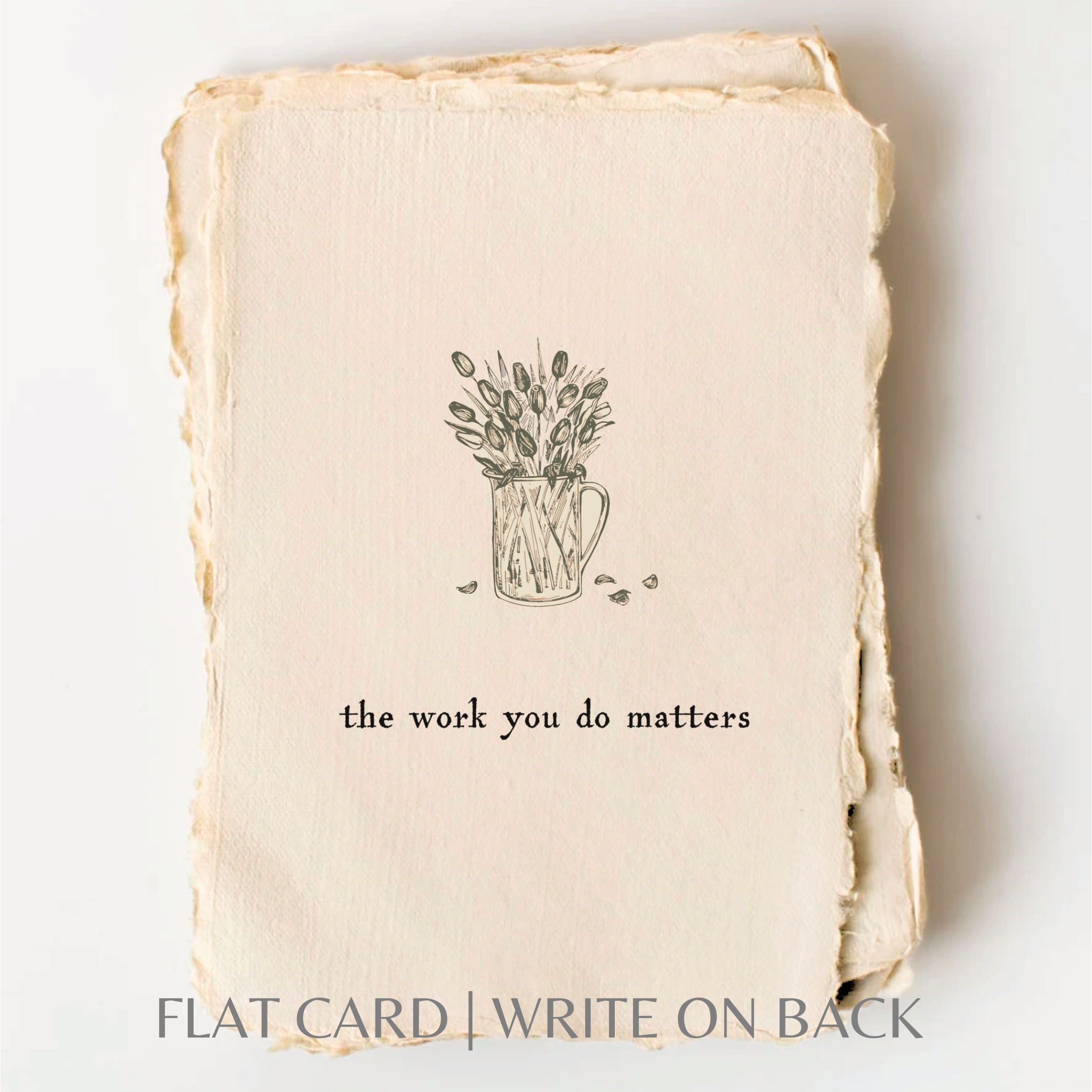 Your Work Matters | Teacher Appreciation Greeting Card