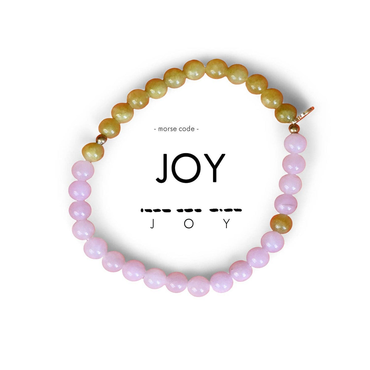 6mm Morse Code Bracelet | JOY