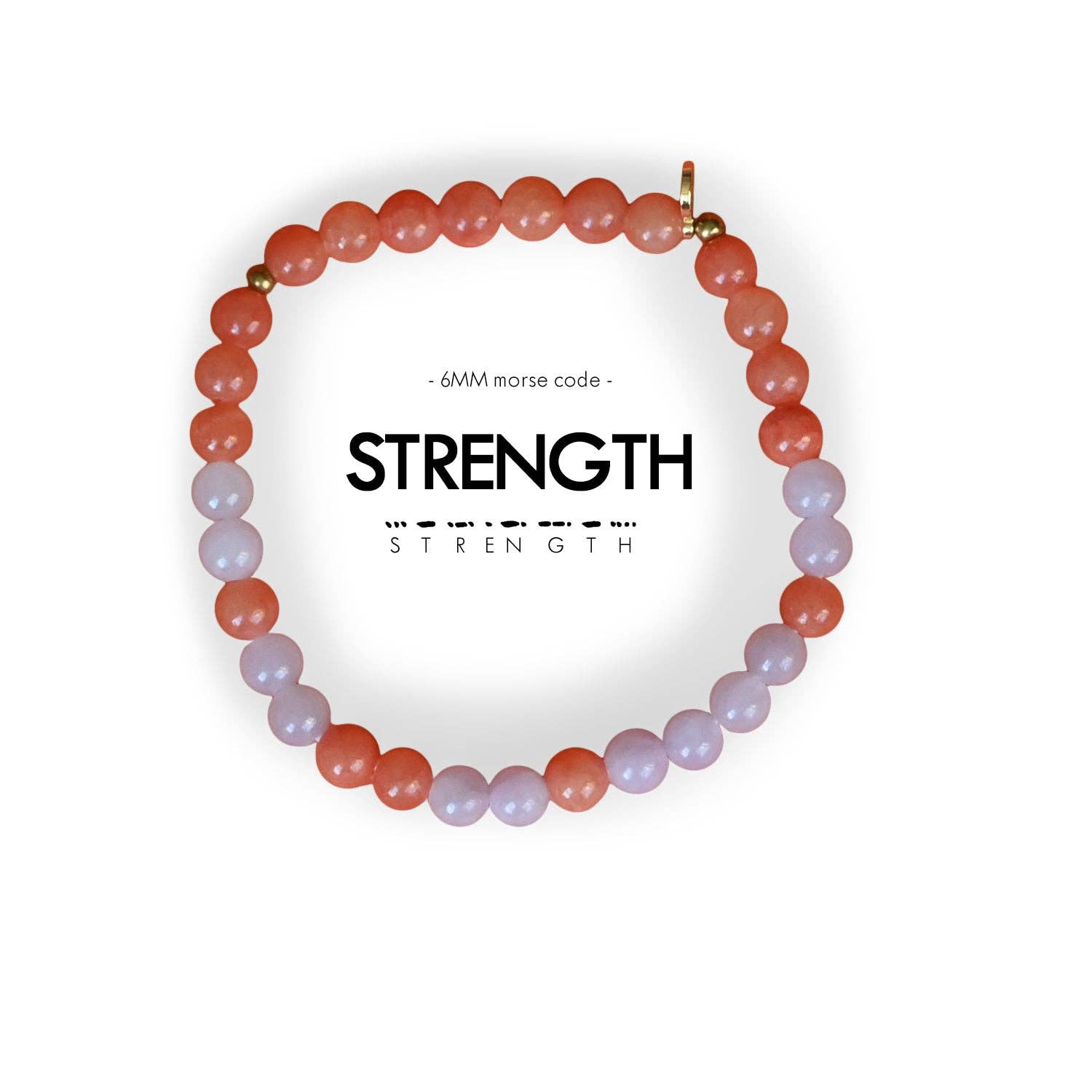 Strength morse hot sale code bracelet