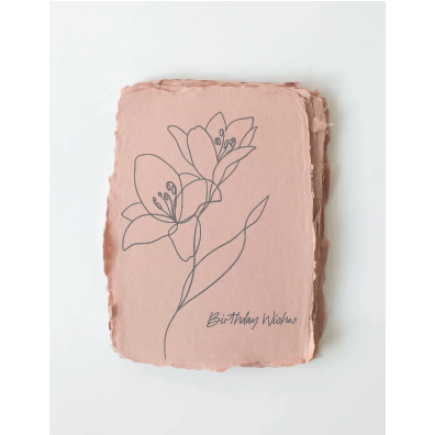 Birthday Wishes- Greeting Card