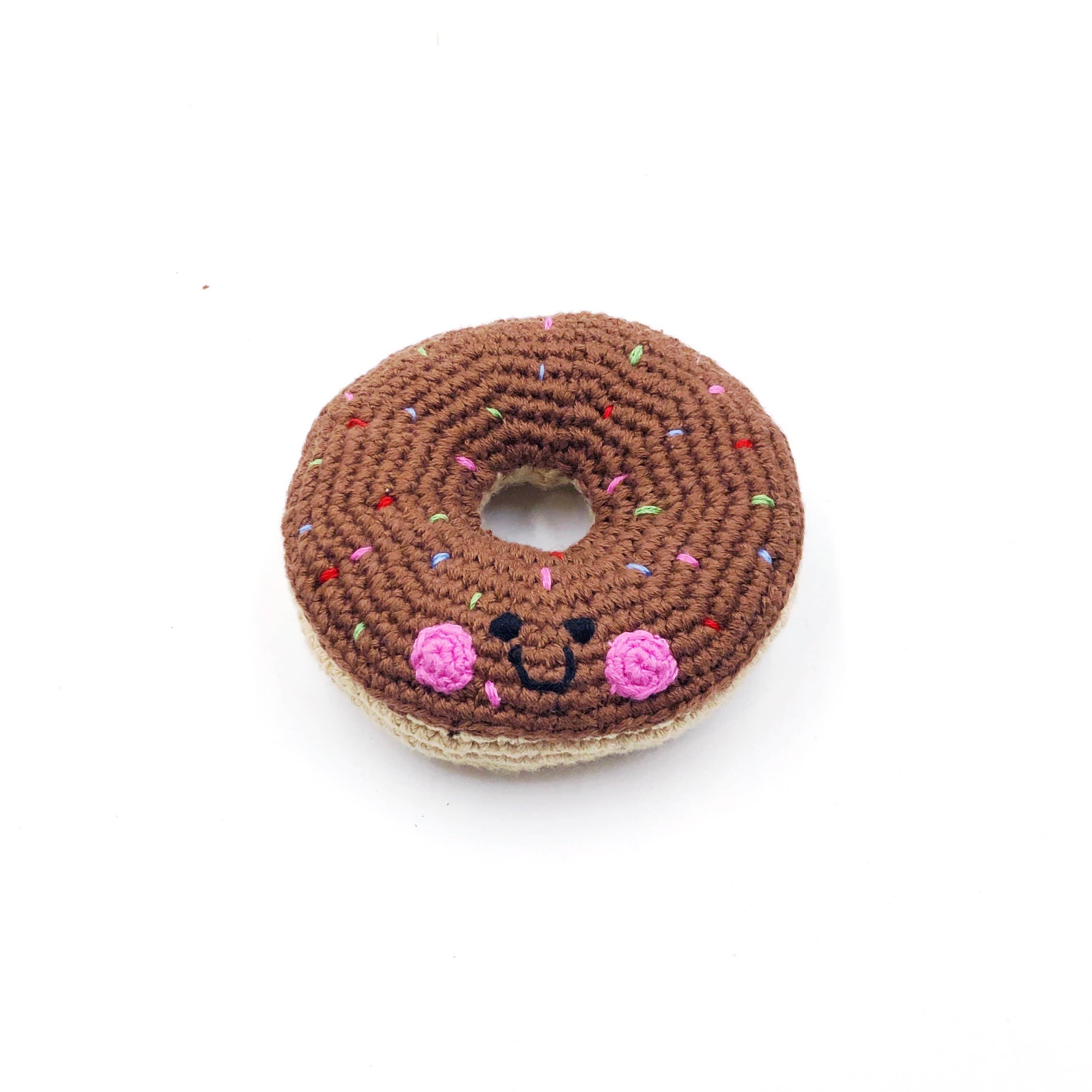 Donut Rattle- Assorted Colors