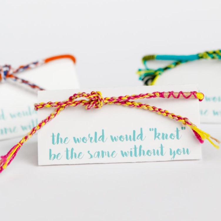 Fair Trade Friendship Bracelet- Assorted Colors-Sold Individually