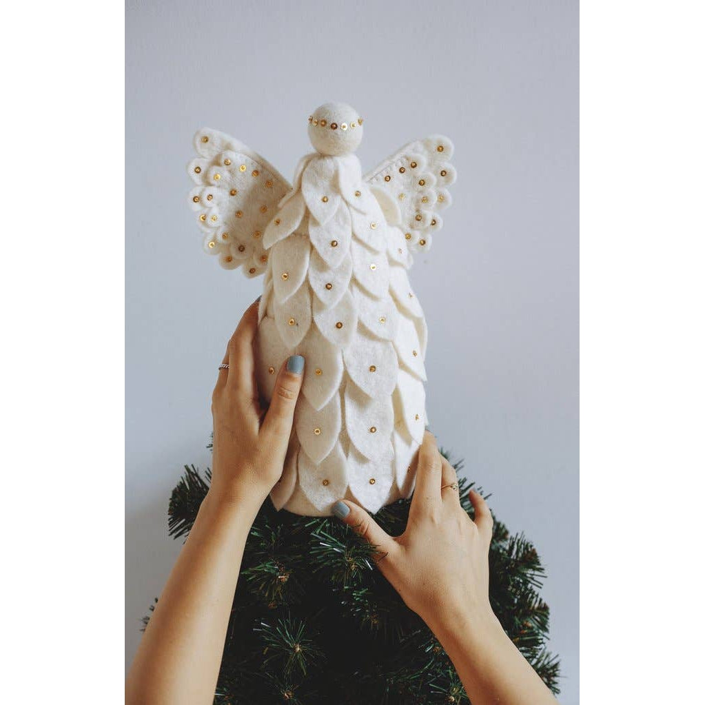 Felt Angel Tree Topper