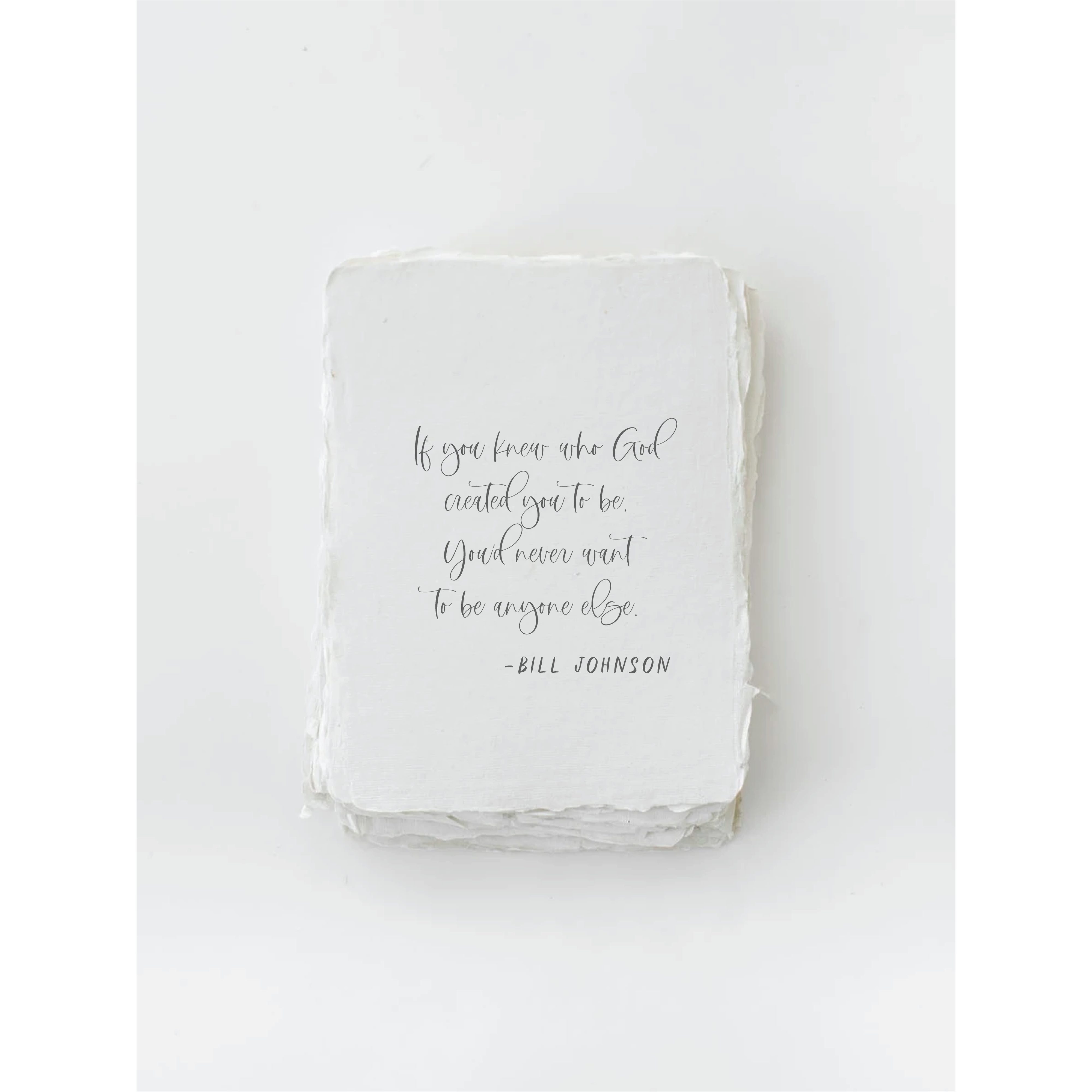 God Created You To Be- Greeting Card