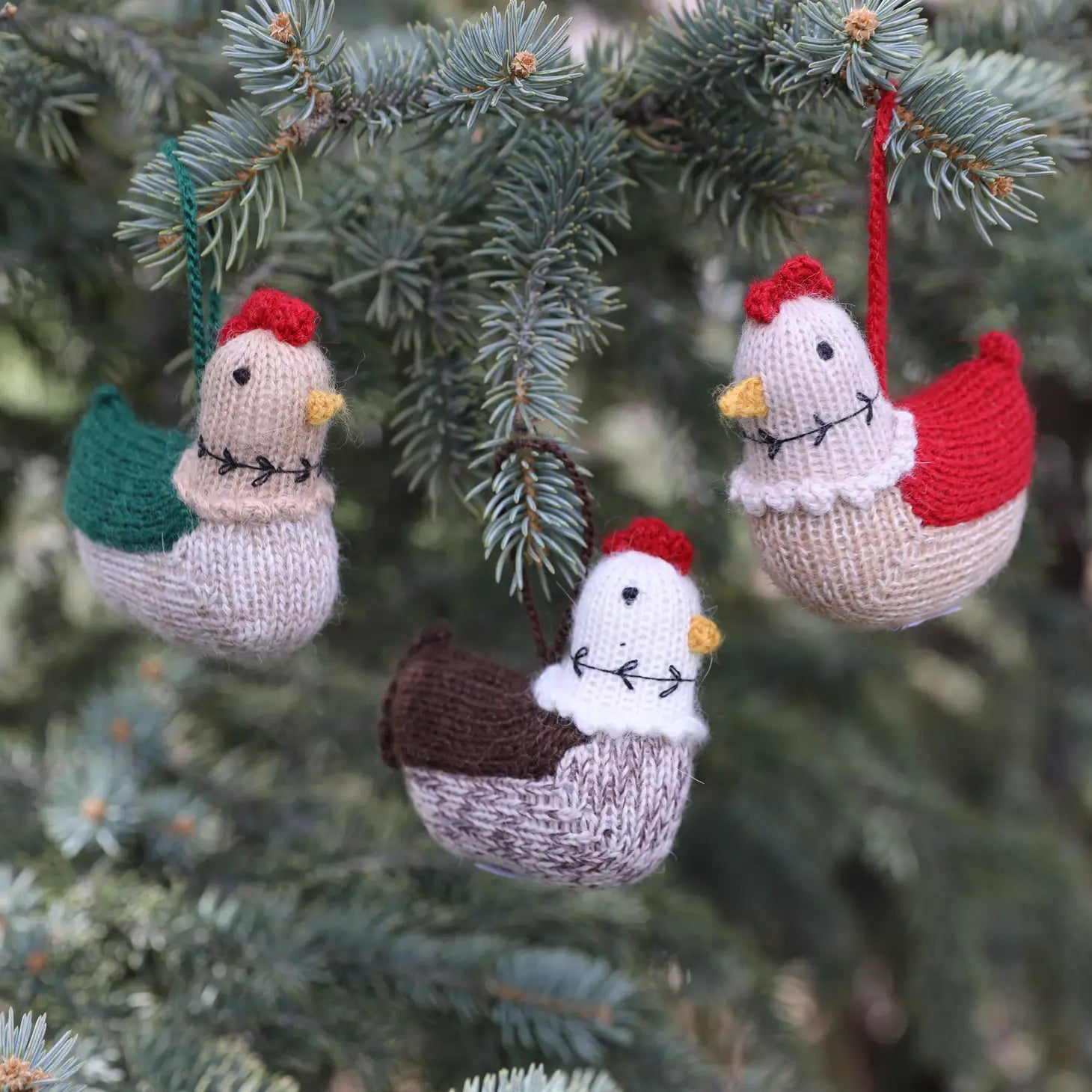 Hen Ornament- Sold Individually