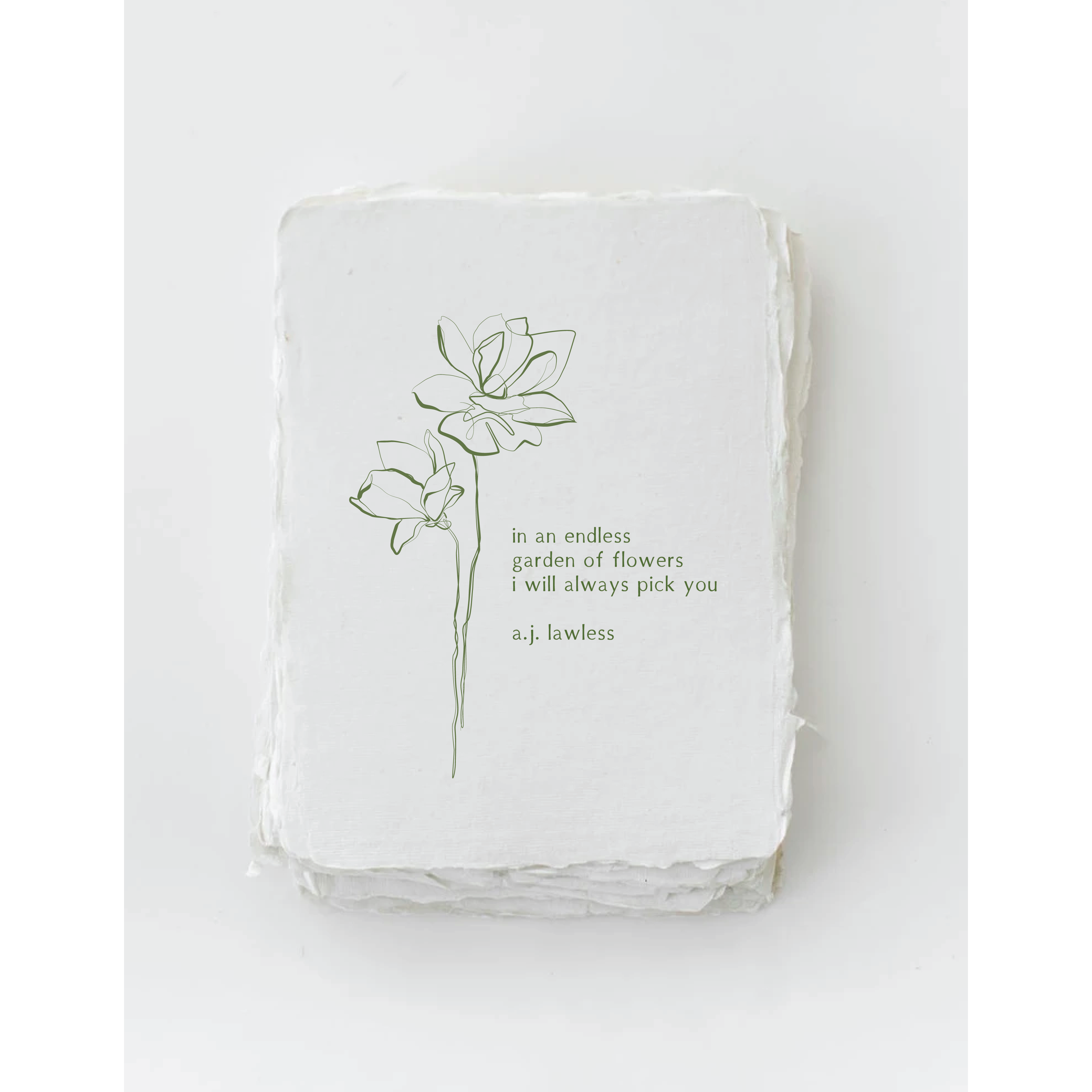 I always pick you- Greeting Card