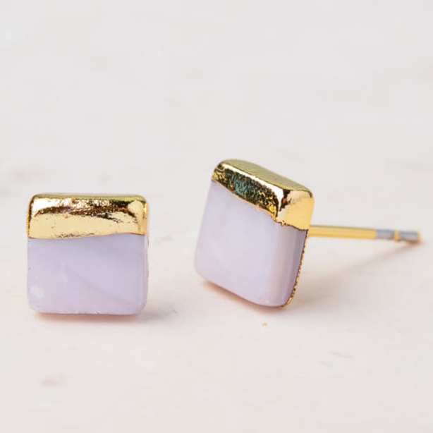 Kelly Mother of Pearl Studs