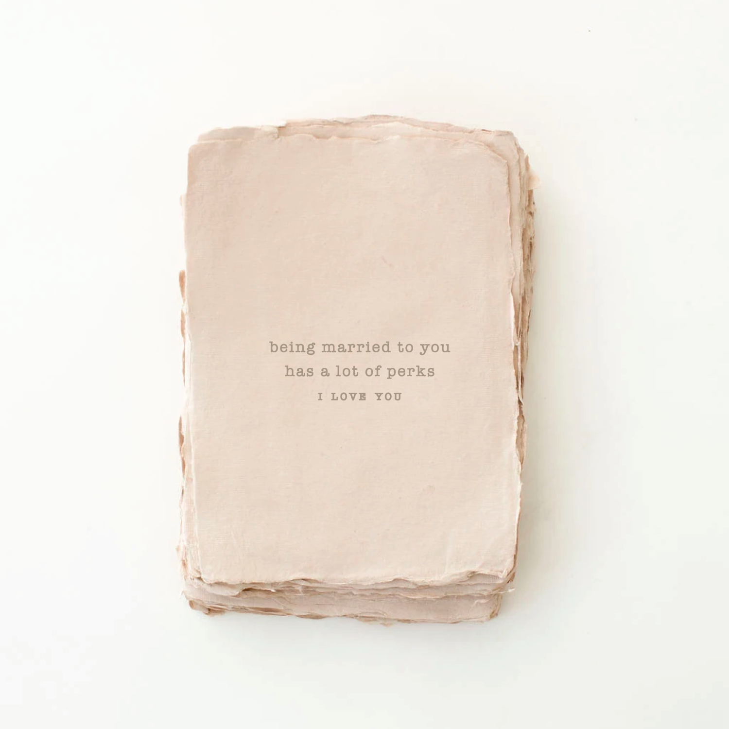 Married Perks- Greeting Card