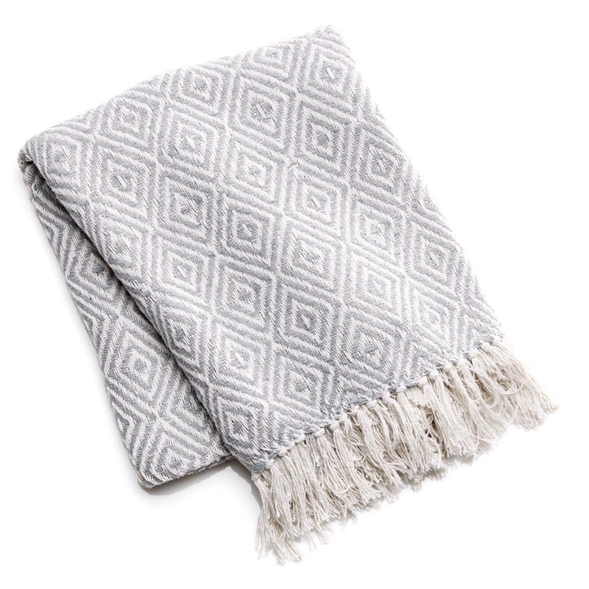 Rethread Throw Gray Diamond