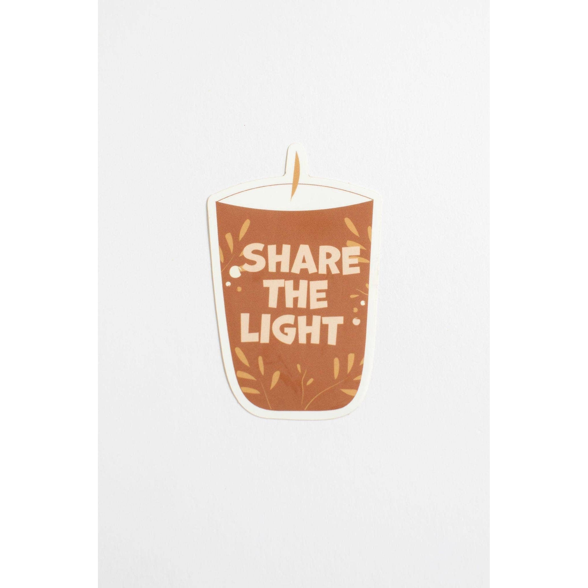 Share the Light Fall Sticker