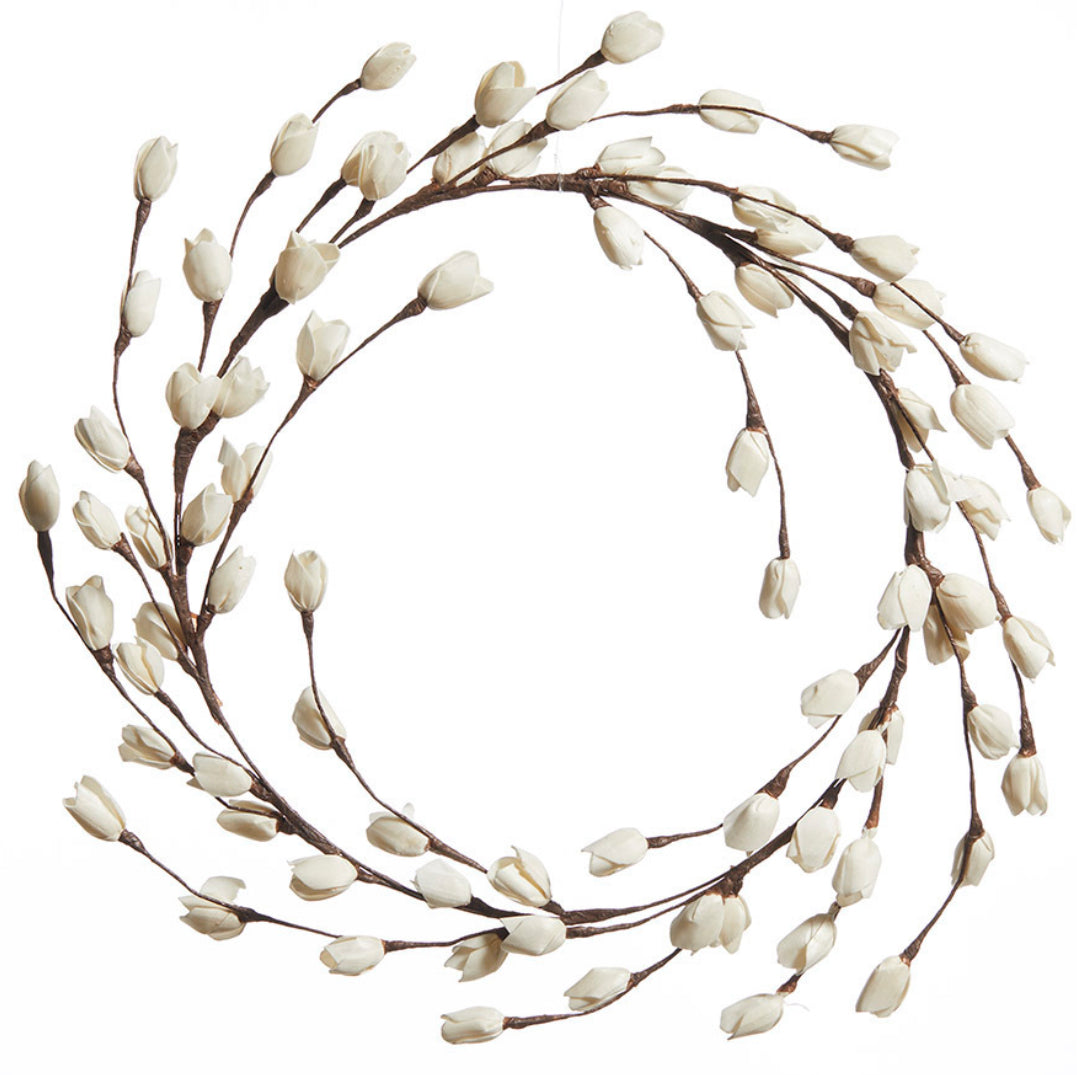 Sola Rosebud Wreath (*Local Pickup/Local Delivery Only)