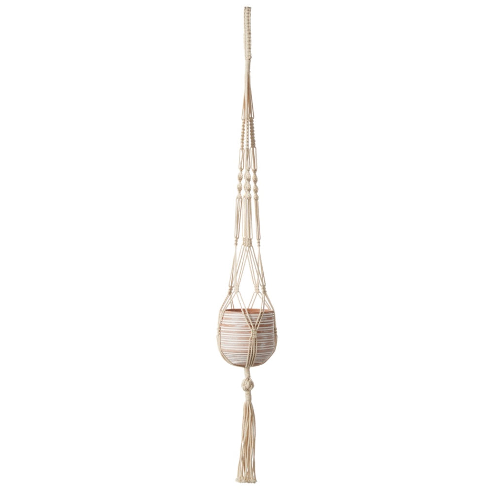 Spiral Macrame Plant Hanger