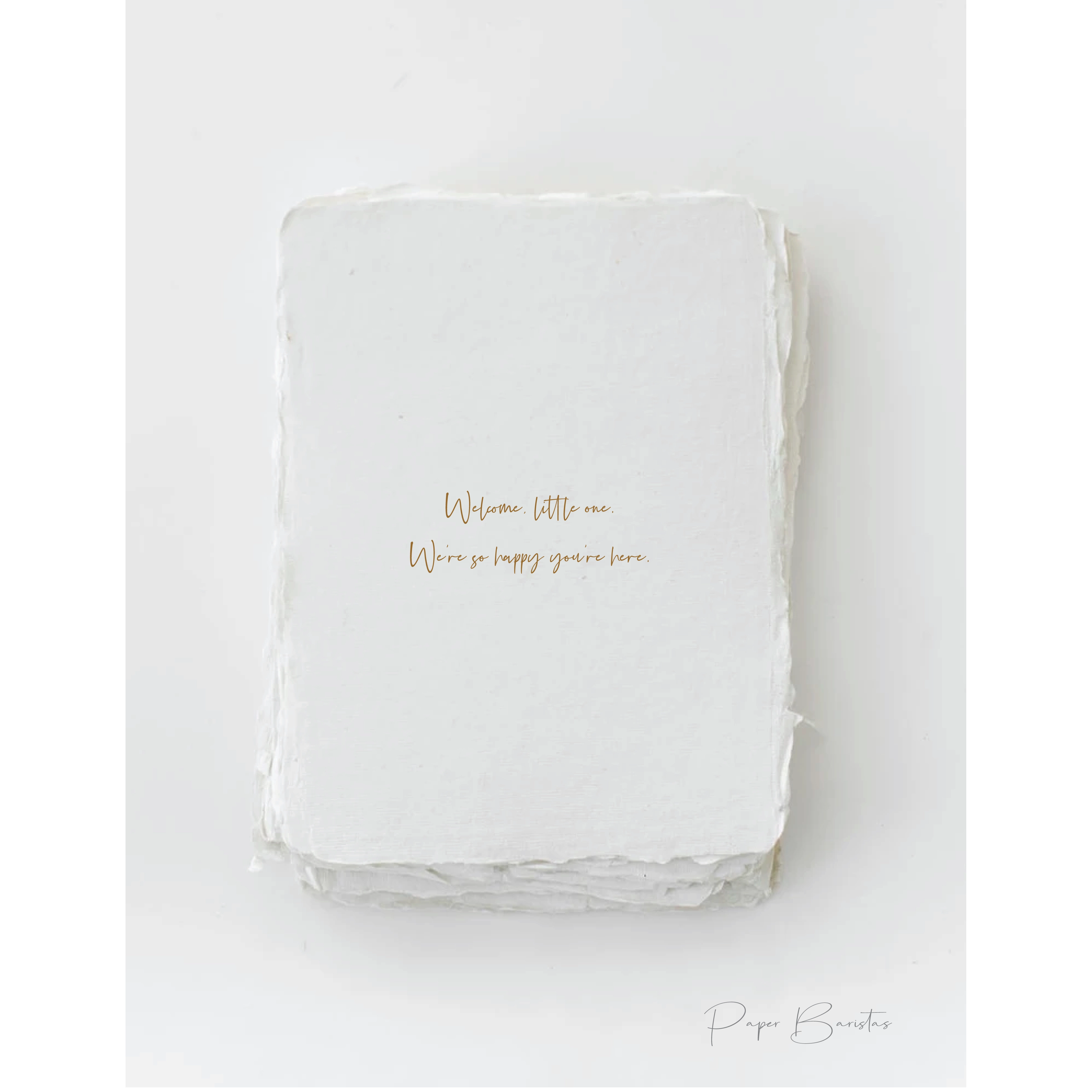 Welcome Little One- Greeting Card