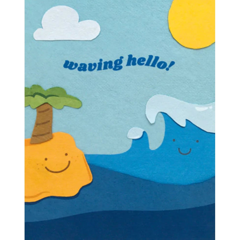 "Waving Hello" with Good Paper Cards