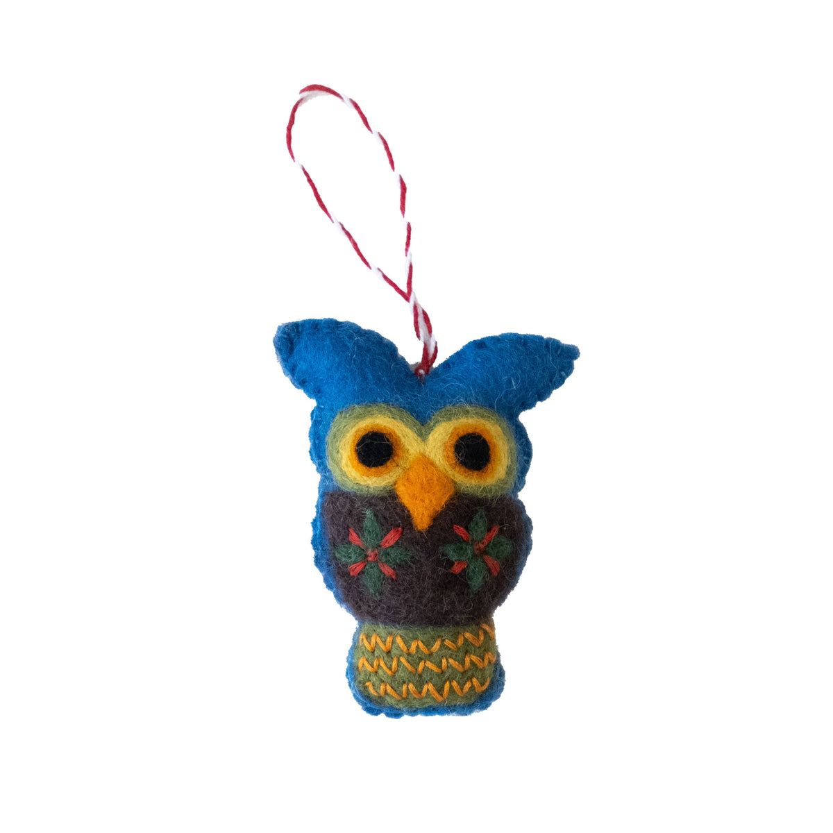 Retro Owl Ornament