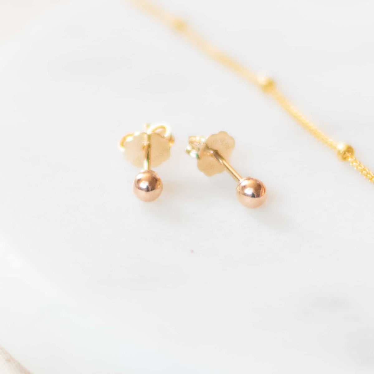 14k Gold Filled Post Earrings