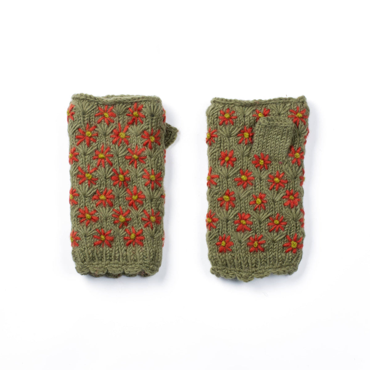Anaya Knit Wool Handwarmers- Assorted Colors