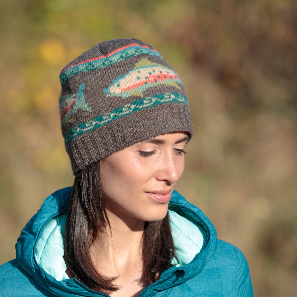 Trout Knit Wool Hat- Assorted Colors
