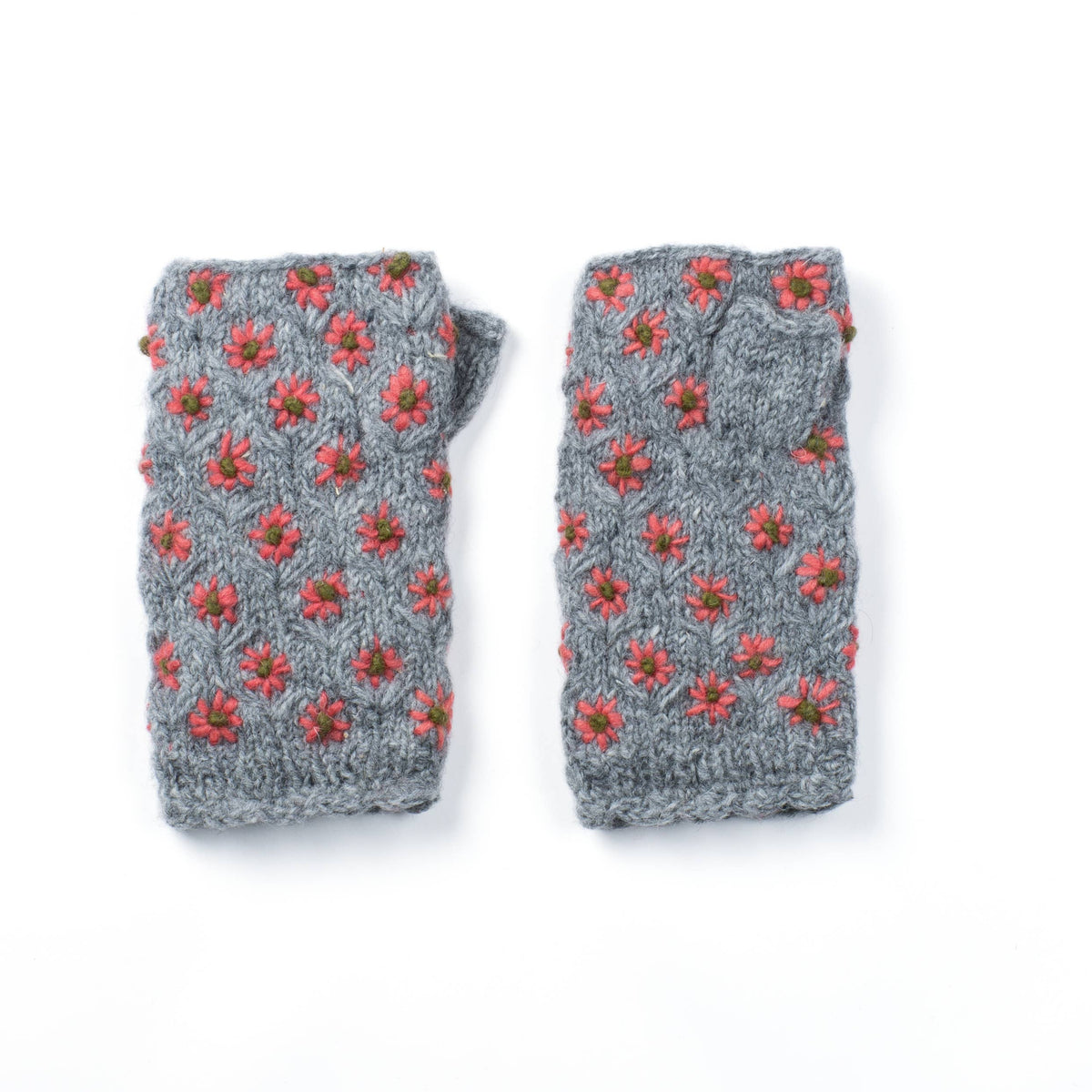 Anaya Knit Wool Handwarmers- Assorted Colors