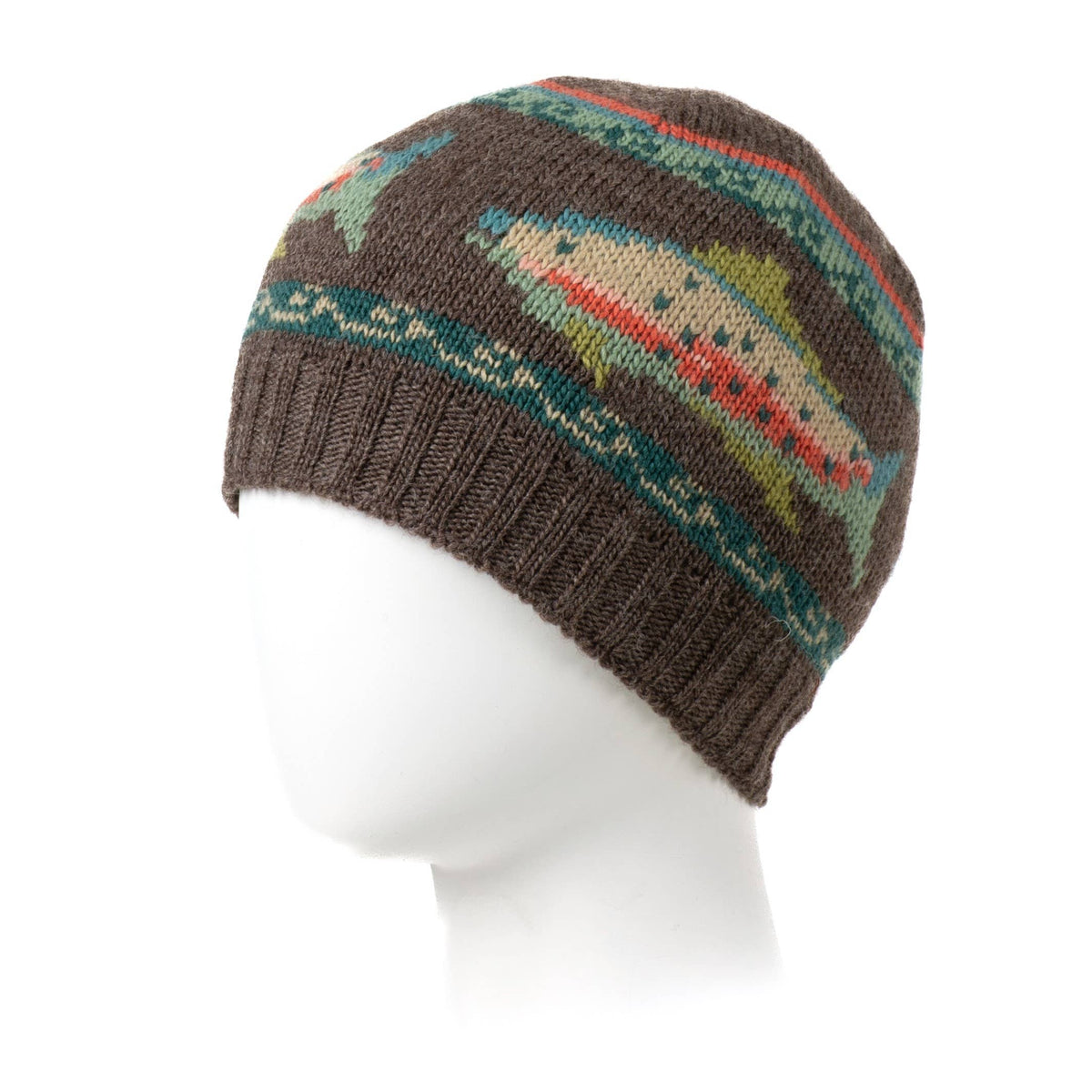 Trout Knit Wool Hat- Assorted Colors