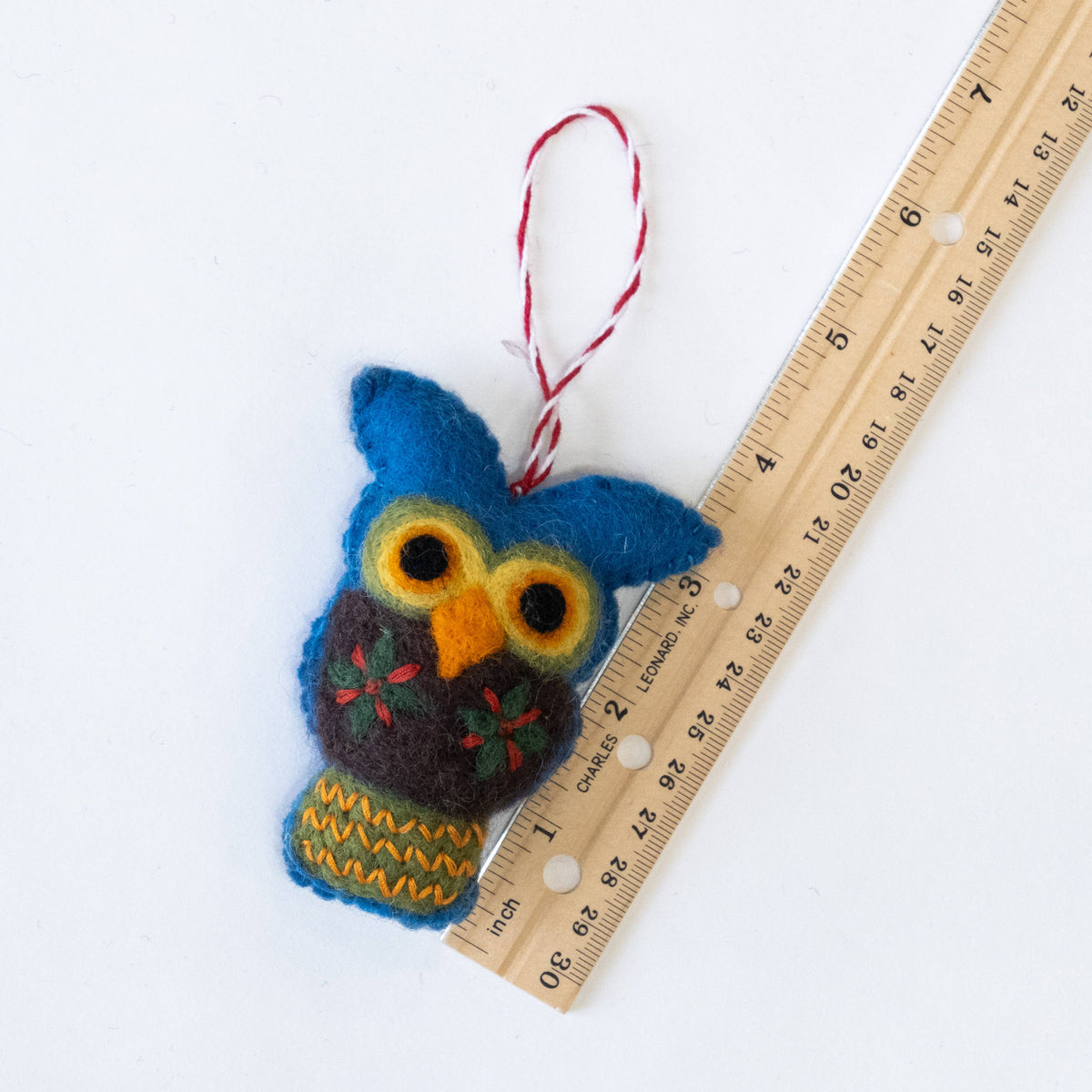 Retro Owl Ornament