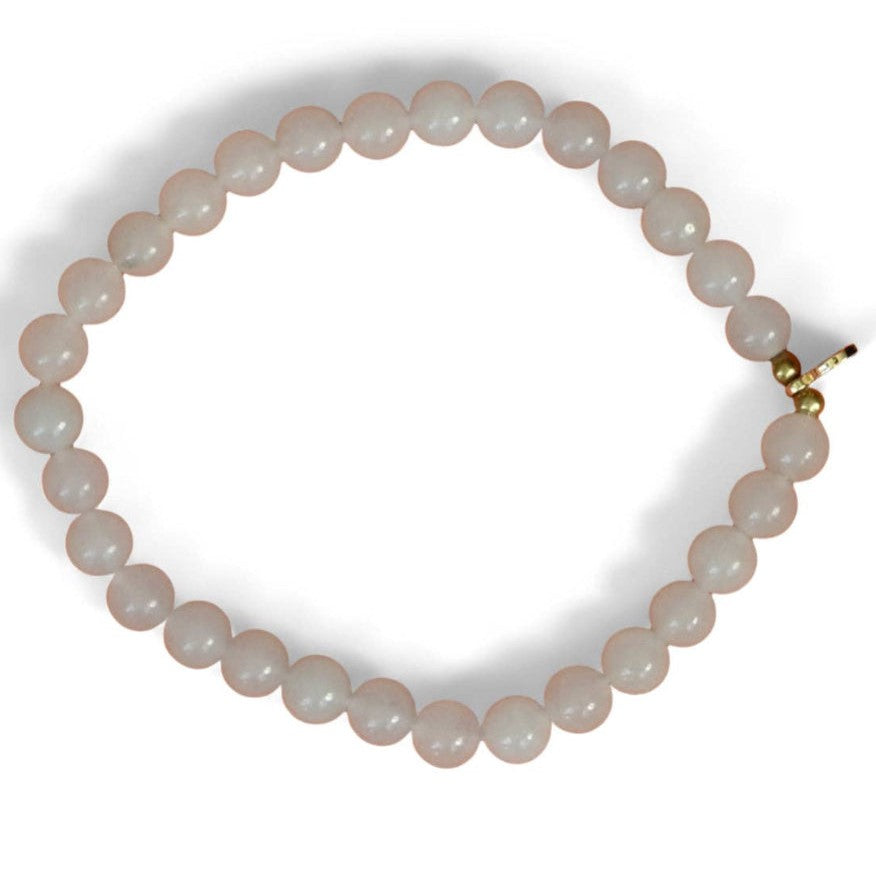 6mm Stone Stacking Bracelet - Assorted Colors