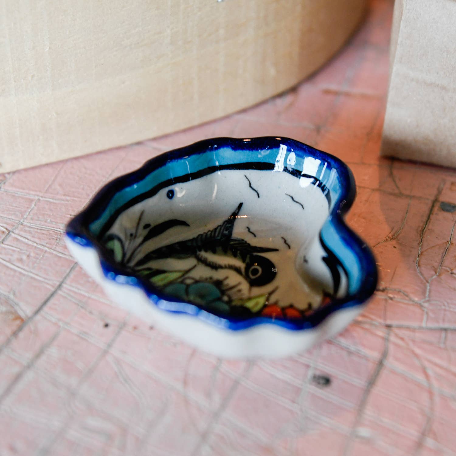 Wild Bird Heart Trinket Dish- Assorted Colors and Designs