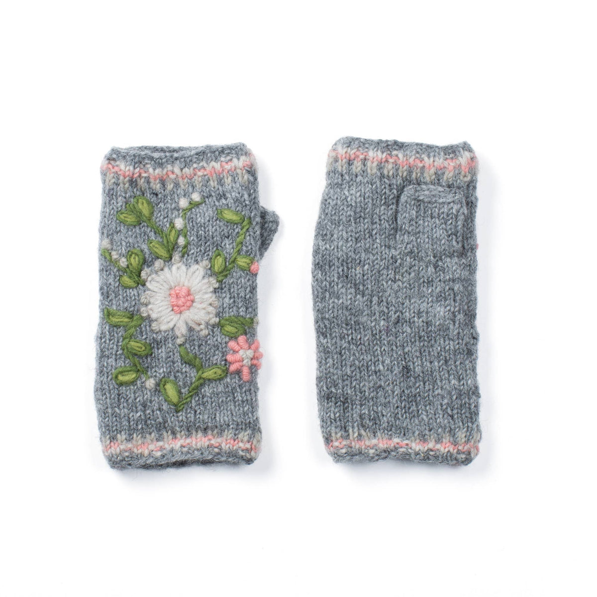 Olivia Knit Wool Handwarmers- Assorted Colors