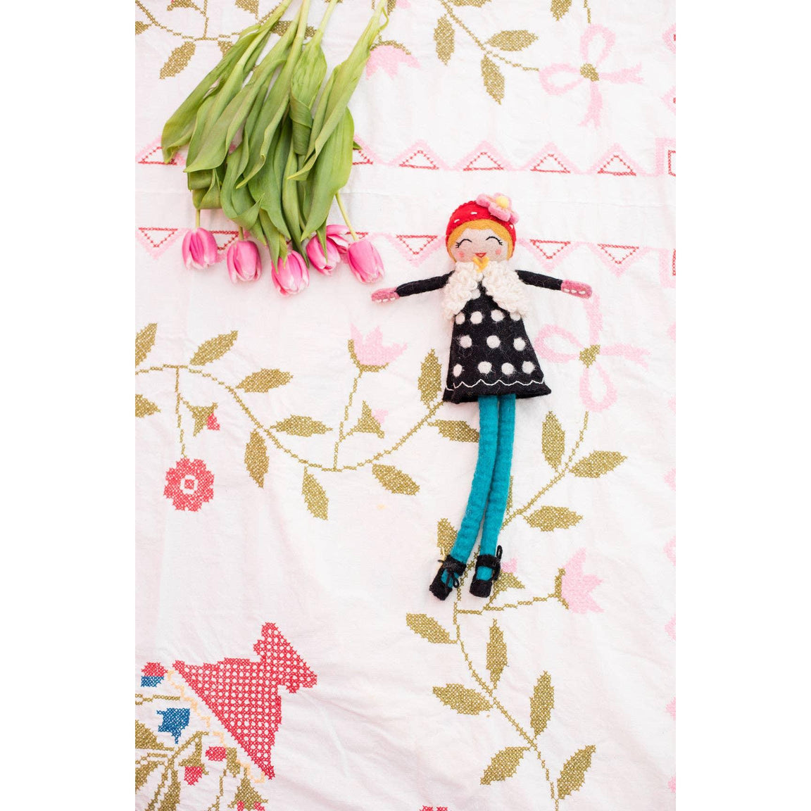 French Knot Doll- Assorted Styles- Sold Individually