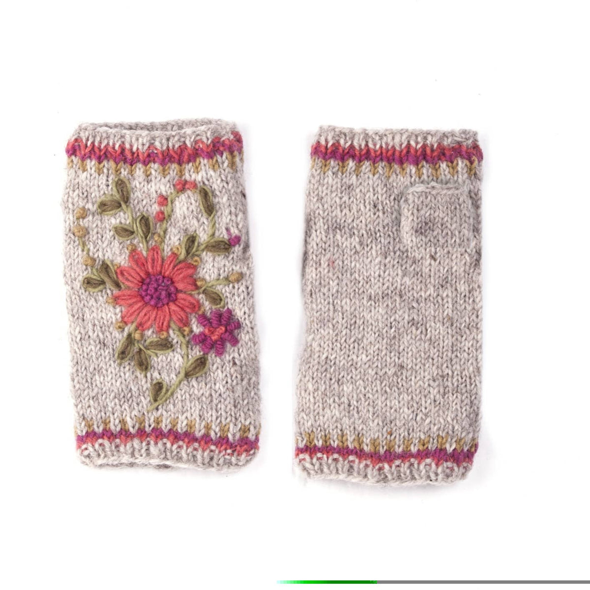Olivia Knit Wool Handwarmers- Assorted Colors