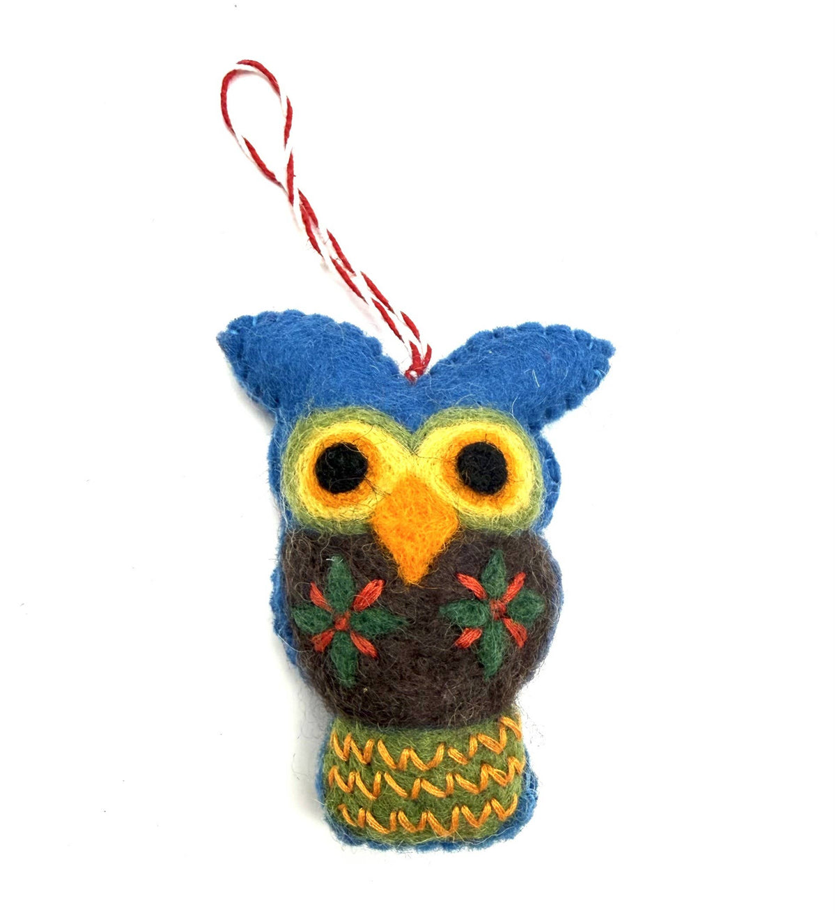 Retro Owl Ornament