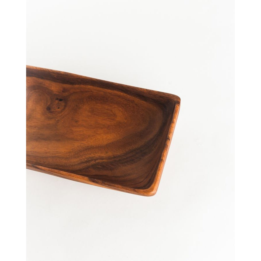 Acacia Wood Rectangular Bowl (*Local Pickup / Local Delivery Only )