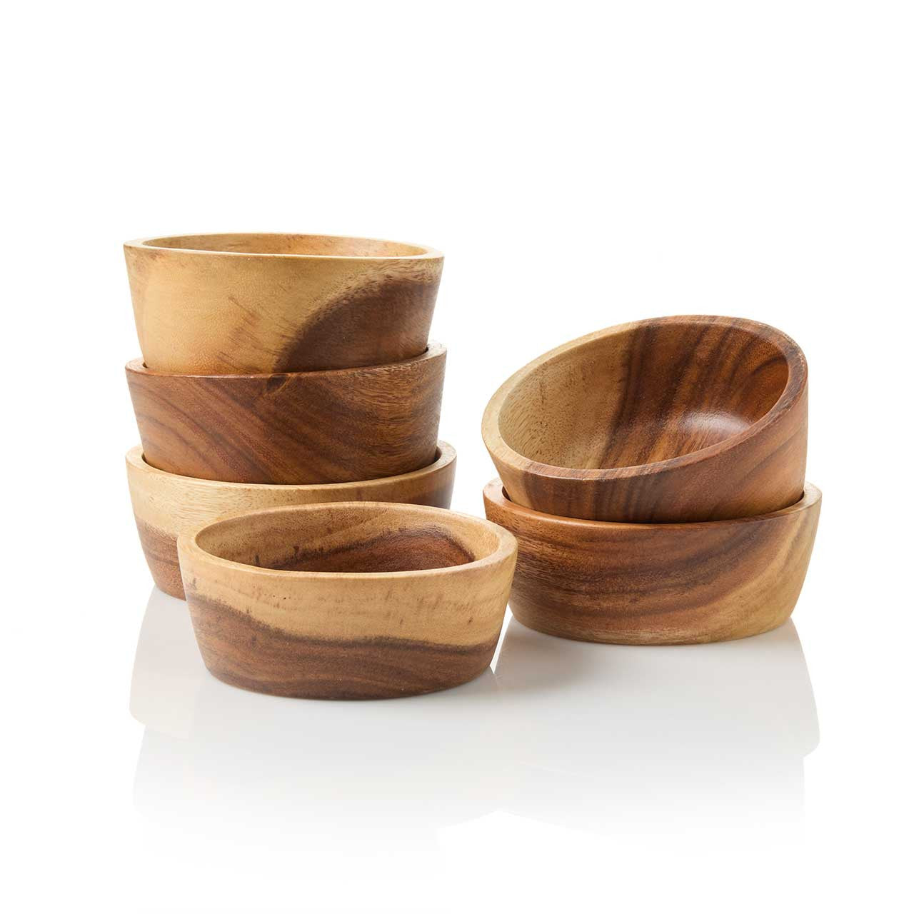 Acacia Wood Salad Serving Pieces- Sold Individually (*Local Pickup / Local Delivery Only)