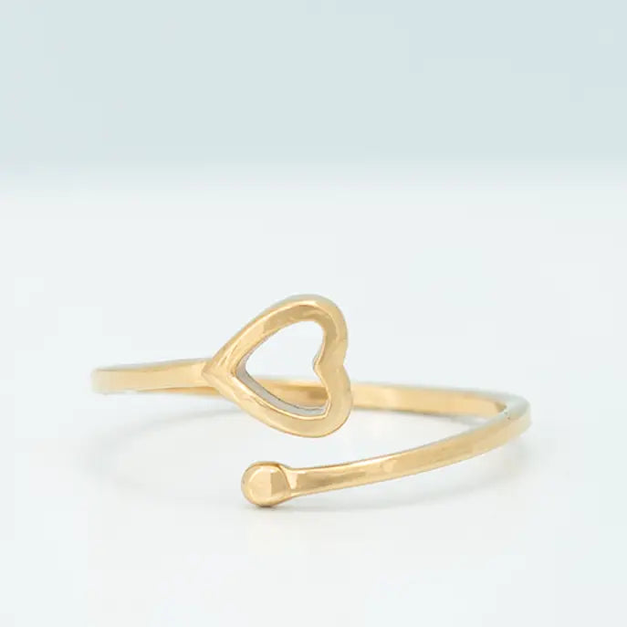 Ada Heart Ring- Assorted Colors