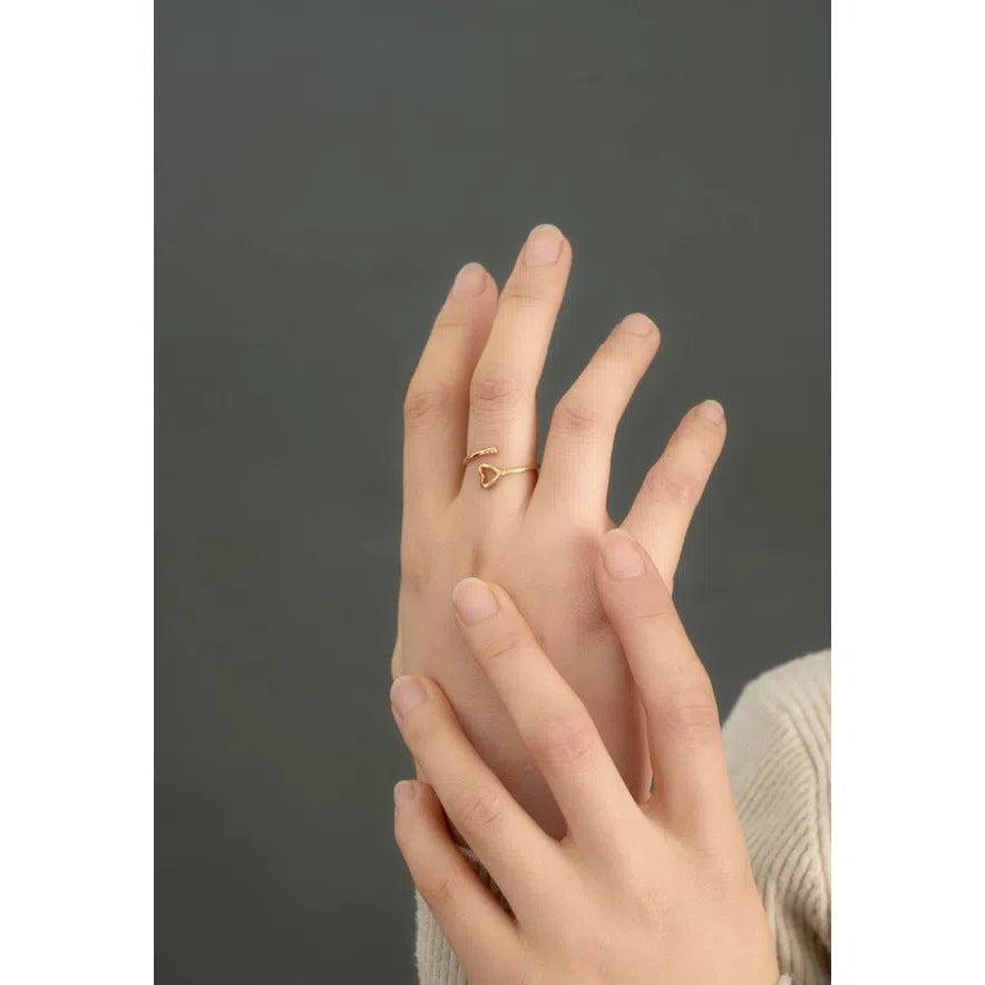 Ada Heart Ring- Assorted Colors