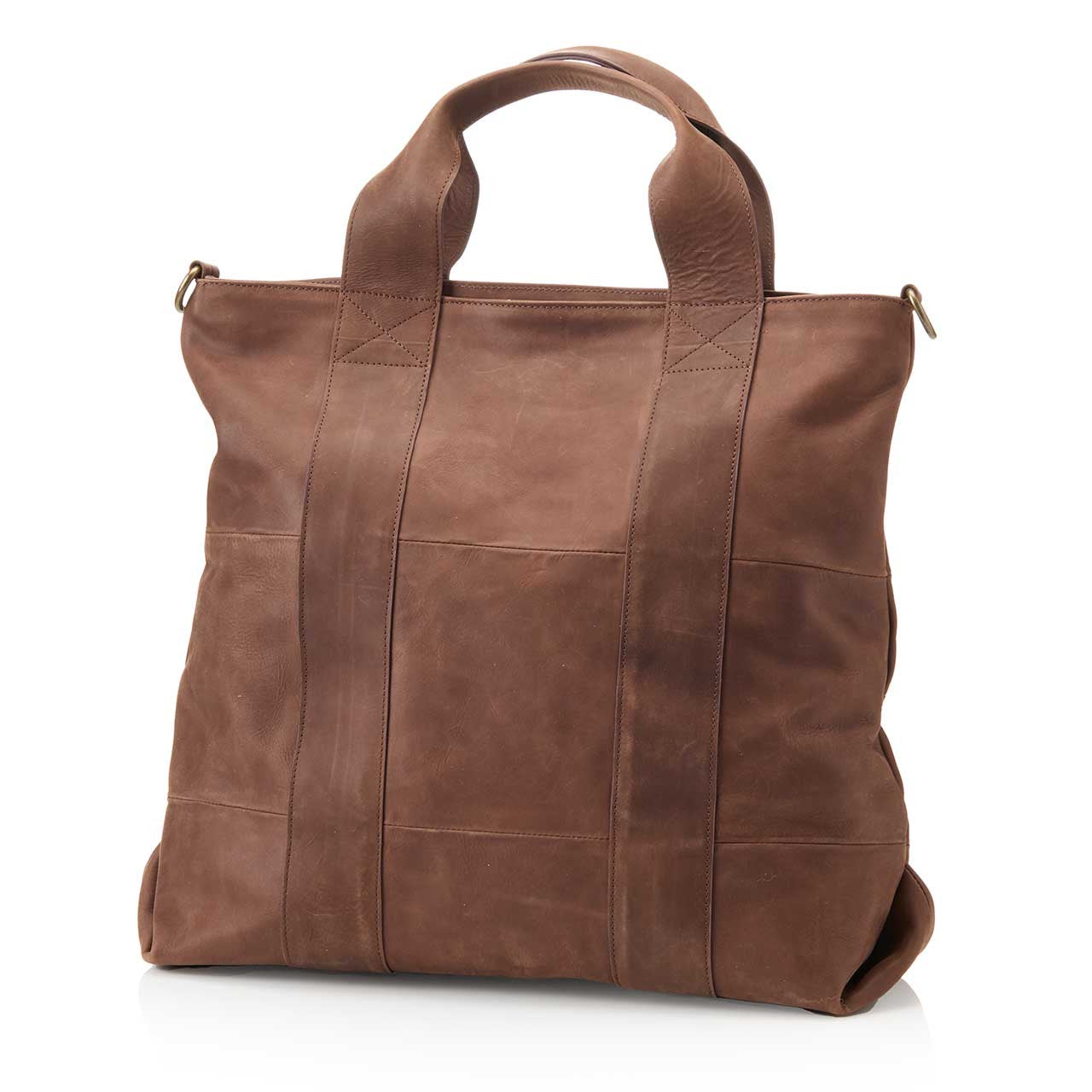 Adhya Leather Tote- Assorted Sizes- Sold Individually