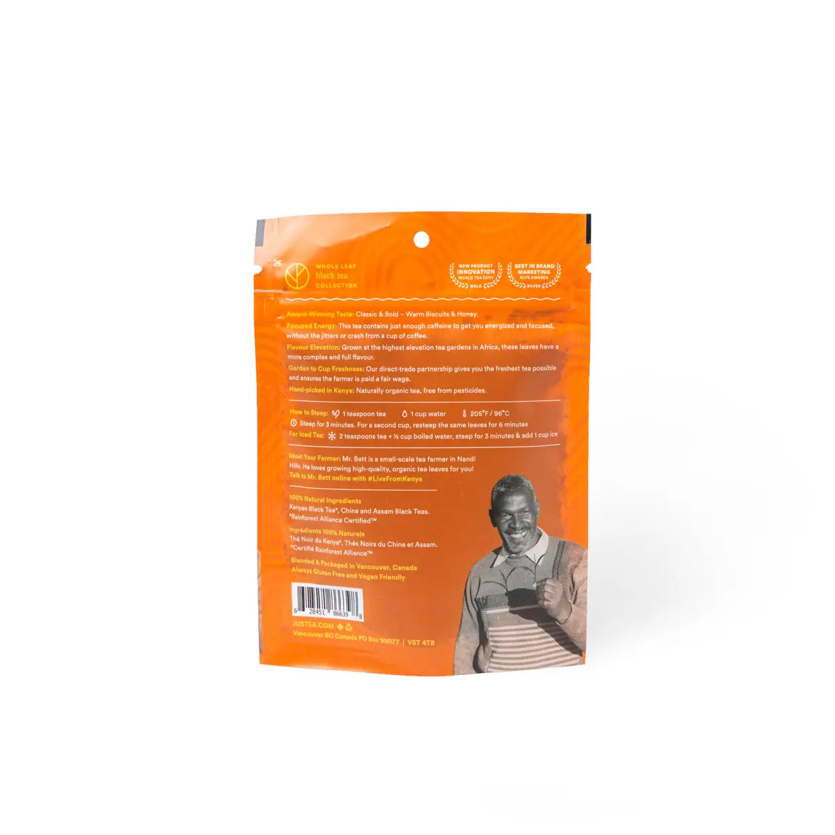 African Breakfast Loose Leaf Tea: Stand-Up Pouch