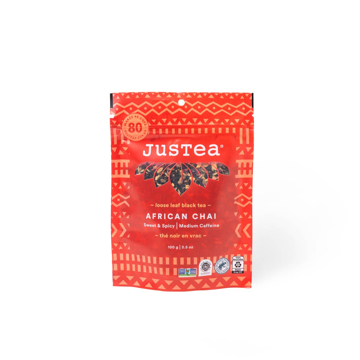 African Chai Loose Leaf Tea: Stand-Up Pouch