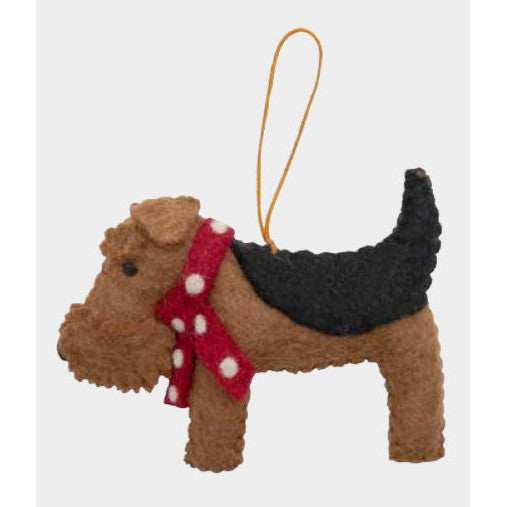 Airedale Terrier Ornament