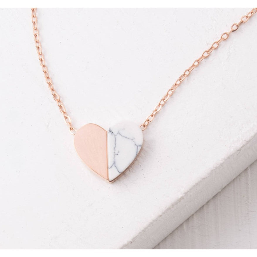 Alexis Heart Necklace- Assorted